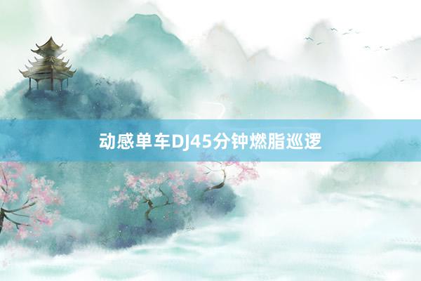 动感单车DJ45分钟燃脂巡逻